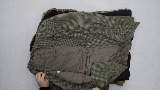 Пиджаки мужские в шотландскую клетку Винтаж секонд оптом 6 пак