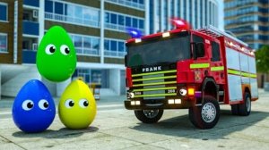 Изучайте Цвета С Помощью Яиц-Сюрпризов 🚒