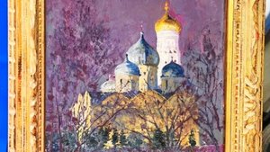 Ценную литографию живописца Олега Толстого обнаружили на судне из Японии таможенники Владивостока