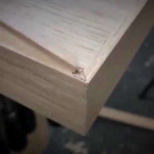 Замазал косяки.