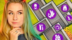Строю дом, и каждая комната - рандомный комплект в Симс 4 // The Sims 4.