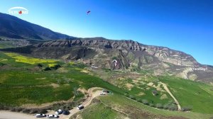 Полеты на параплане в северном Иране