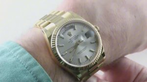 Часы Rolex Day-Date (ref.118238) - обзор часов класса люкс!