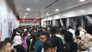 Давка в Дубайском метро 06.11.25