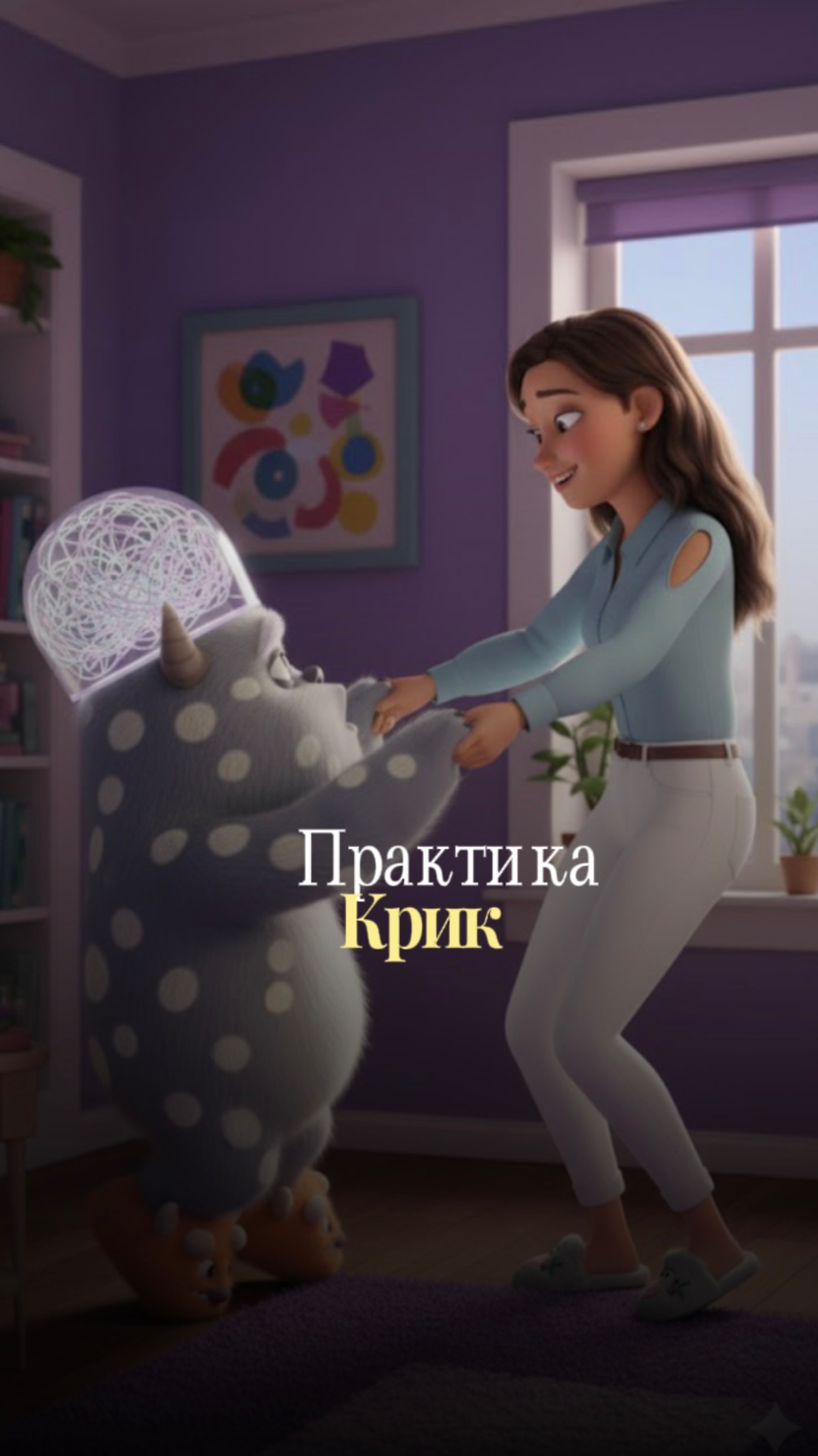 Будет громко… когда все тело в напряжении, а тревога зашкаливает, сделай это…