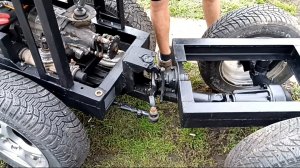 самодельный минитрактор установка рулевого механизма (видео 16)