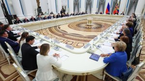 Под председательством Путина прошло заседание Совета при Президенте по межнациональным отношениям