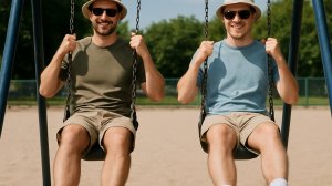 Качели жизни.  AVI & SUNO AI. AI music #music #музыка #песня #newmusic #ai #popmusic #love