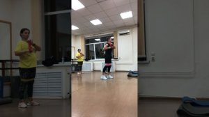 Табата с Фитнес резинкой! Все тело!