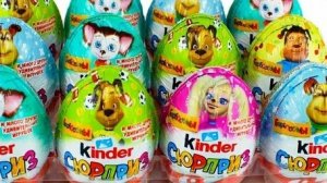 Киндер сюрприз Барбоскины