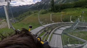 Роза Хутор.Аттракцион Родельбан