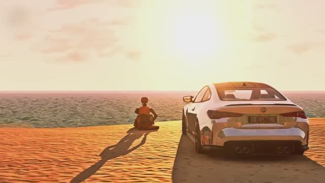 Футуристичный мультик: погоня полиции #1