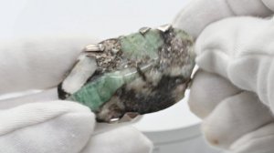 Кулон берилл 34*61мм. Арт: м449503