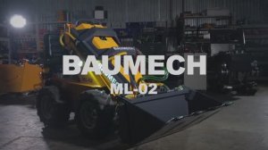 Мини-погрузчик BAUMECH ML-02. Сделано в России!