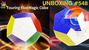 Unboxing №548 Редиминкс Юксин | YuXin Touring Five Magic Cube | Rotating Megaminx