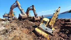 ОПЕРАЦИЯ ПО СПАСЕНИЮ / ЭКСКАВАТОР HYUNDAI попал в замес