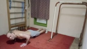 Лесенка(отжимания)