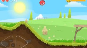 Прохождение 3-4 уровня игры красный шарик - red ball 4