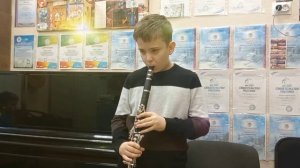 Русская народная песня "Ах вы,сени,мои сени"- исполняет Селезнёв Арсений !!!!!.mp4