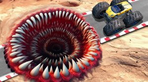 Сможет ли ламба проехать огромную яму пожиратель в гта 5 ? - эксперимент в gta 5