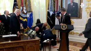 Глава компании – производителя Ozempic упал в обморок у Трампа в Белом доме