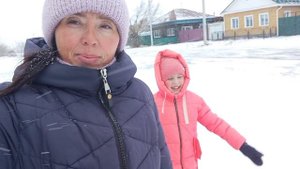 Будни нашей семьи.Метель.Ульяша получила права😁