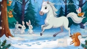 Новогодняя лошадка. Детская песенка. А. Веселовой