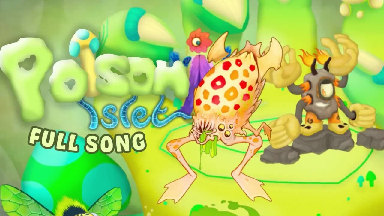 Фанатский Островок Яда - Вся Песня (My Singing Monsters, Мои Поющие Монстры, Msm, Мсм)