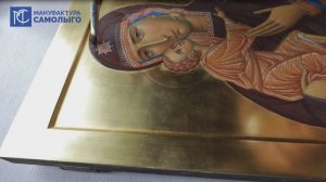 Покрытие иконы спиртовым сандараковым лаком