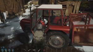 SCUM (7 серия).Путешествие к трейдеру и на базу подводных лодок на тракторе.