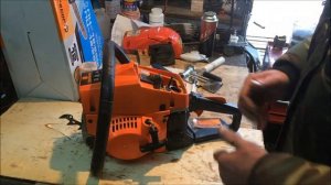 Китайская бензо пила! Не набирает обороты...(