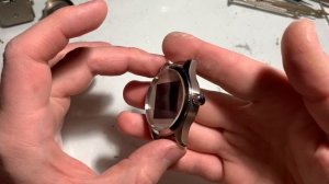 Дмитрий Бродниковский-часы Ракета-Малевич квадрат сапфир+сталь