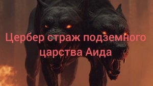 Цербер страж подземного царства Аида