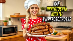 Как приготовить купаты в микроволновке