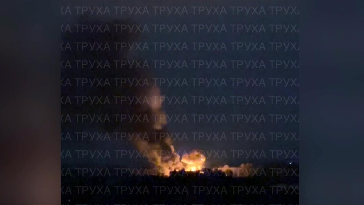 Российская армия ночью нанесла новые удары по военным объектам на Украине