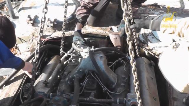 Установка двигателя на МТЛБ смотреть онлайн