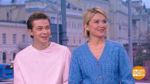 Надежда Михалкова и Денис Косиков - о фильме "Огненный мальчик". Доброе утро. Фрагмент выпуска от...