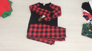 стд56п. Новогодние детские пижамы сток