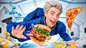 КОСМИЧЕСКАЯ vs НАСТОЯЩАЯ ЕДА ЧЕЛЛЕНДЖ !