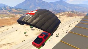 КАК ДАЛЕКО СУПЕРГЕРОИ ГИГАНТЫ СМОГУТ ЗАБРАТЬСЯ ПО СТУПЕНЬКАМ ЛЕСТНИЦЫ ? - ЭКСПЕРИМЕНТЫ В ГТА 5