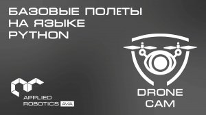 Графический интерфейс DroneCam: базовые полёты на языке Python