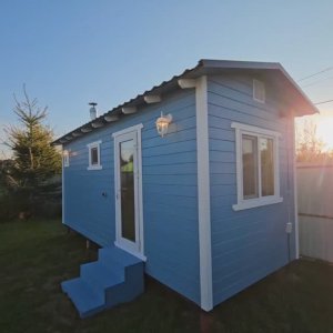 Установили Баню "Север" размером 2.40х6 м. в г. Нефтеюганске