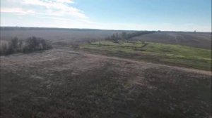 Покровск. Оптоволокно дронов на полях.