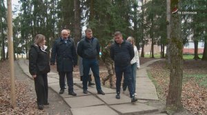 Глава Серпухова посетил Оболенск