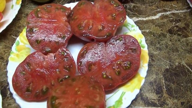 Томат Полярная звезда - еще один ШОКОЛАДНЫЙ сорт. №1061. Обзор и дегустация томата.