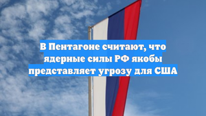 В Пентагоне считают, что ядерные силы РФ якобы представляет угрозу для США