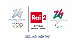 Rai 2 - Emittente ufficiale dei Giochi Olimpici e Paralimpici Invernali Milano-Cortina 26