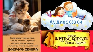 НОВОЕ ПЛАТЬЕ КОРОЛЯ. 👑🌂🍄Г.Х.Андерсен/аудиосказка🌹💫😊/