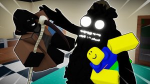 СТРАННЫЙ СТРОГИЙ ПАПА ПРОТИВ СТРАШНОГО СУШИ! Анимация Roblox