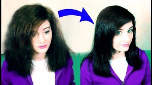 КАК ВЫПРЯМИТЬ ВОЛОСЫ БЕЗ УТЮЖКА И ФЕНА